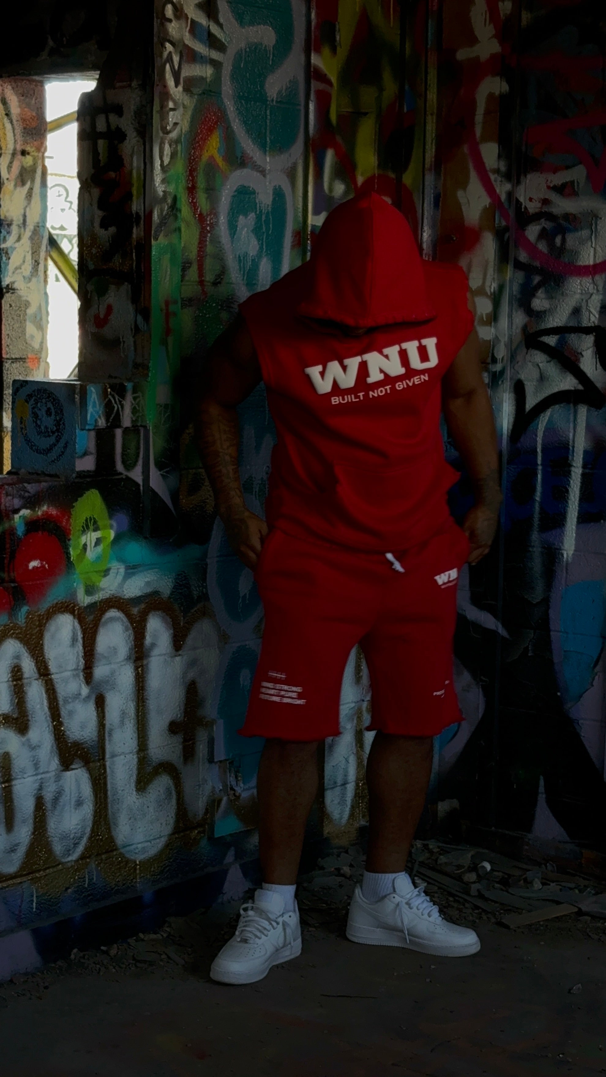 WNU Legacy Cut-Off Set - Red