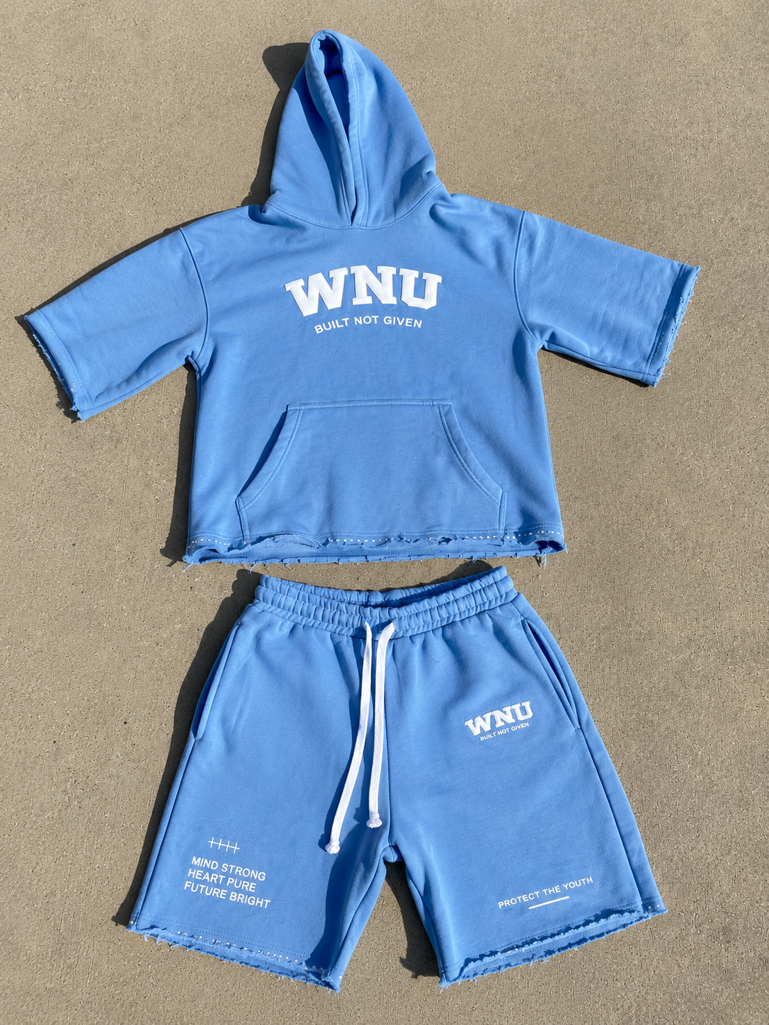 WNU Legacy Short Sleeve Set - Sky Blue