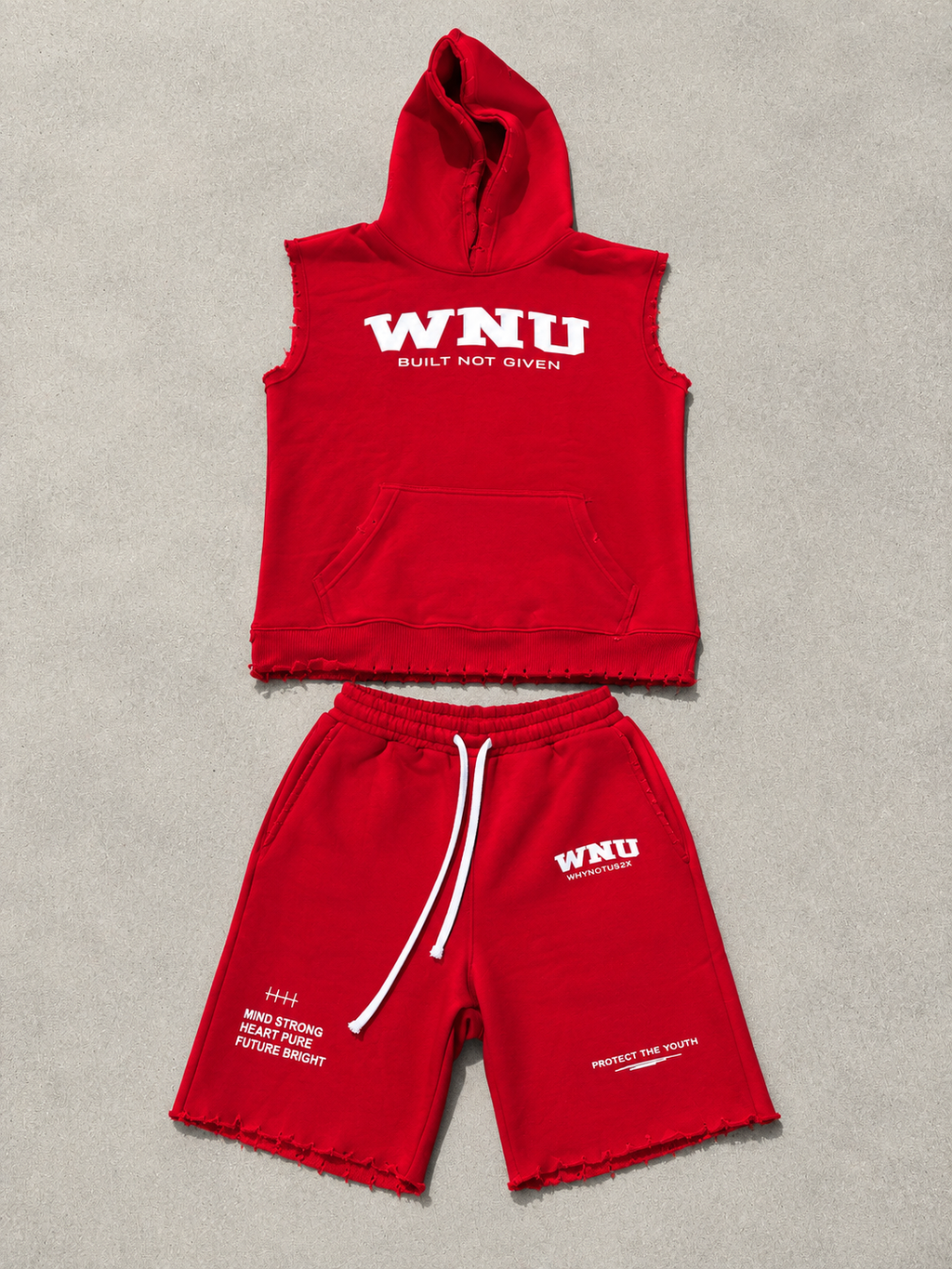 WNU Legacy Cut-Off Set - Red