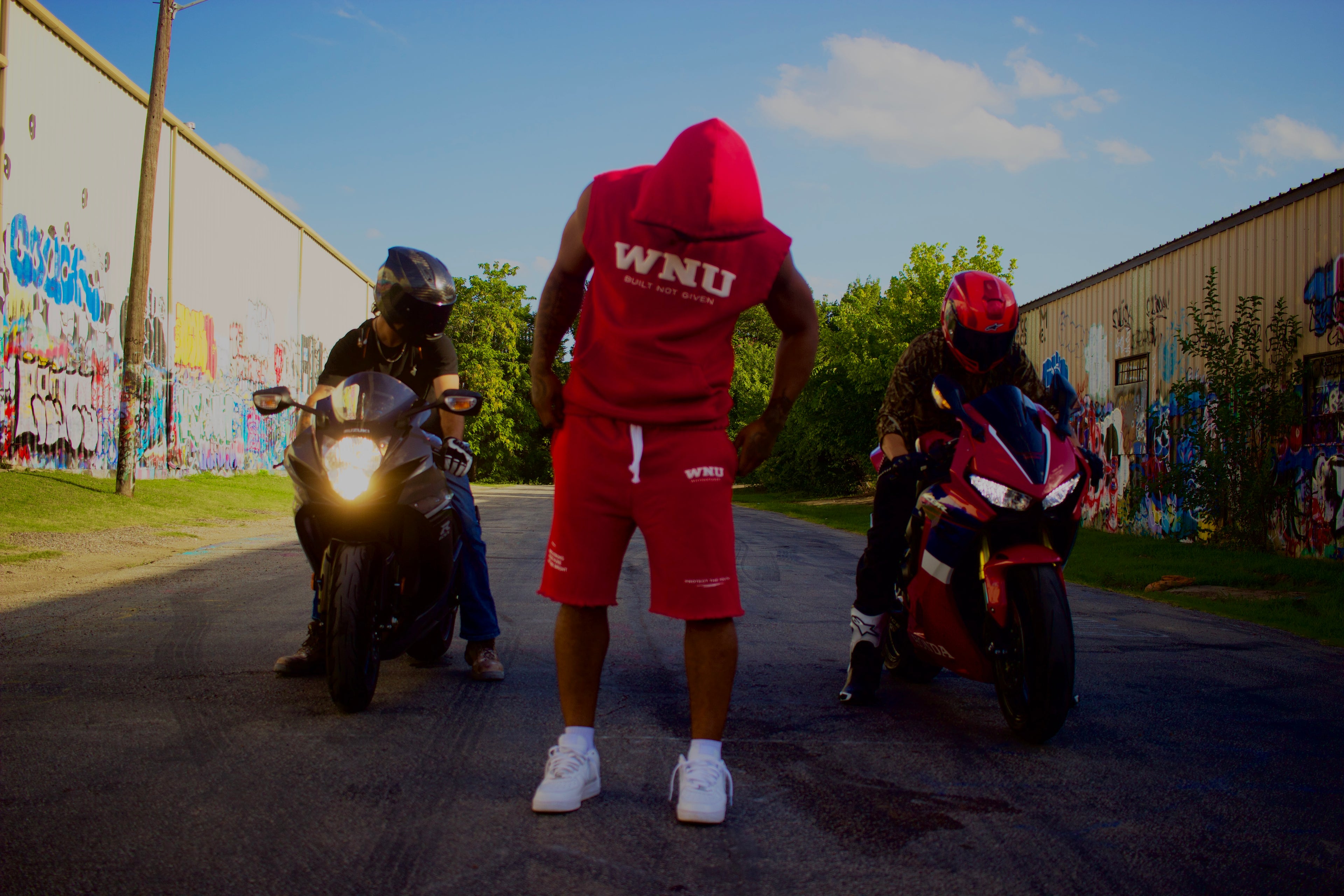 WNU Legacy Cut-Off Set - Red